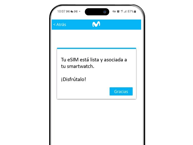 conectar smartwatch a red móvil