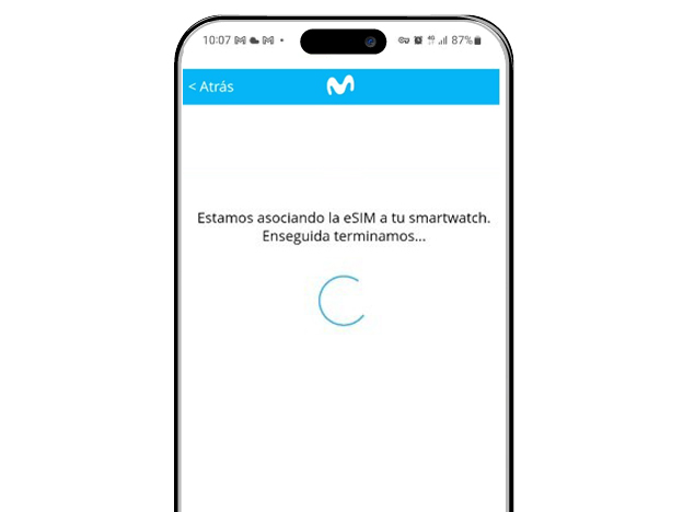 smartwatch con datos móviles